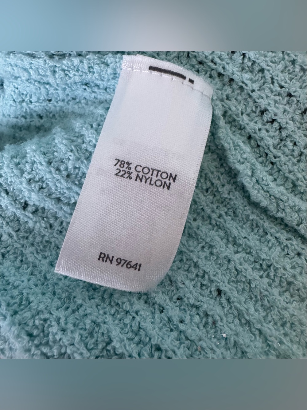 J. Jill Mint Green V-Neck Hooded Knit Sweater - Picture 5 of 10